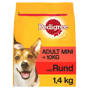 Pedigree Adult Mini Rind Hundefutter 1,4 kg von Pedigree