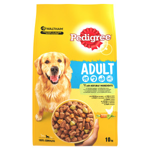 Pedigree Adult mit Geflügel und Gemüse Hundefutter 12 kg von Pedigree