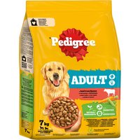 Pedigree Adult mit Rind & Gemüse - 2 x 7 kg von Pedigree