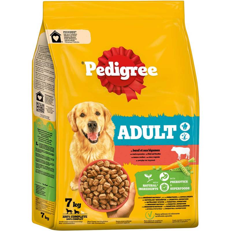 Pedigree Adult mit Rind und Gemüse 7kg von Pedigree