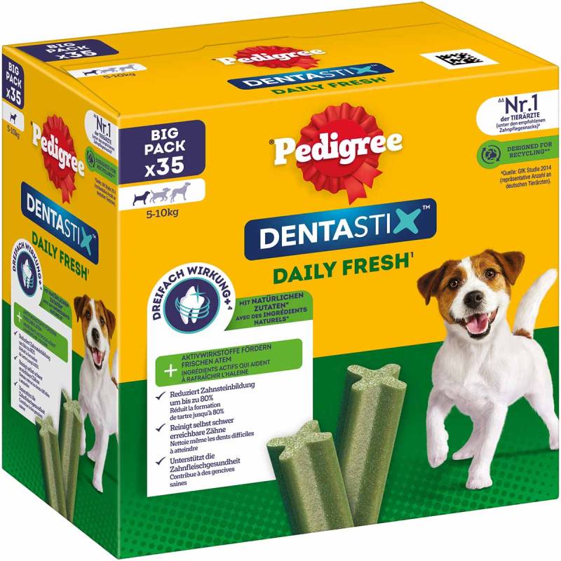 Pedigree DentaStix Daily Fresh für Kleine Hunde 2x35 Stück von Pedigree