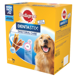 Pedigree Dentastix für groβe Hunde über 25 kg 2 x 42 Stück von Pedigree