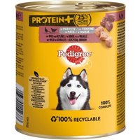 Pedigree Dose Protein+ in Pastete 12x800g Wild & Geflügel von Pedigree