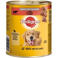 Pedigree Dose mit Rind in Pastete 12x800g von Pedigree