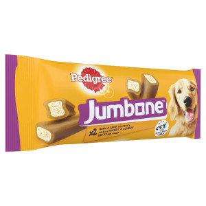 Pedigree Jumbone Medium mit Huhn und Lammgeschmack (180 g) 12 x 180 g von Pedigree