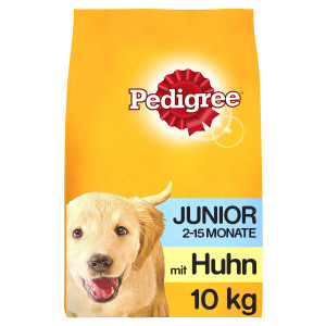 Pedigree Junior mit Geflügel und Gemüse Hundefutter 12 kg von Pedigree