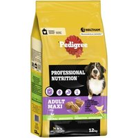 Pedigree Professional Nutrition Adult Maxi >25kg mit Geflügel und Gemüse 12 kg von Pedigree