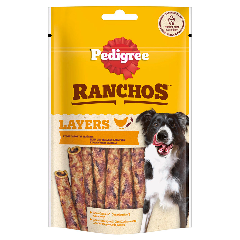 Pedigree Ranchos Layers - Sparpaket: Huhn 8 x 60 g von Pedigree