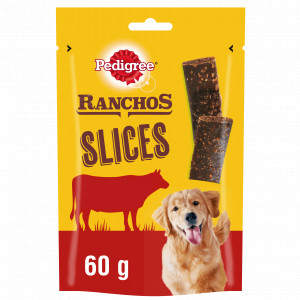 Pedigree Ranchos Streifen mit Rind Hundesnack (60 g) 3 Stück von Pedigree