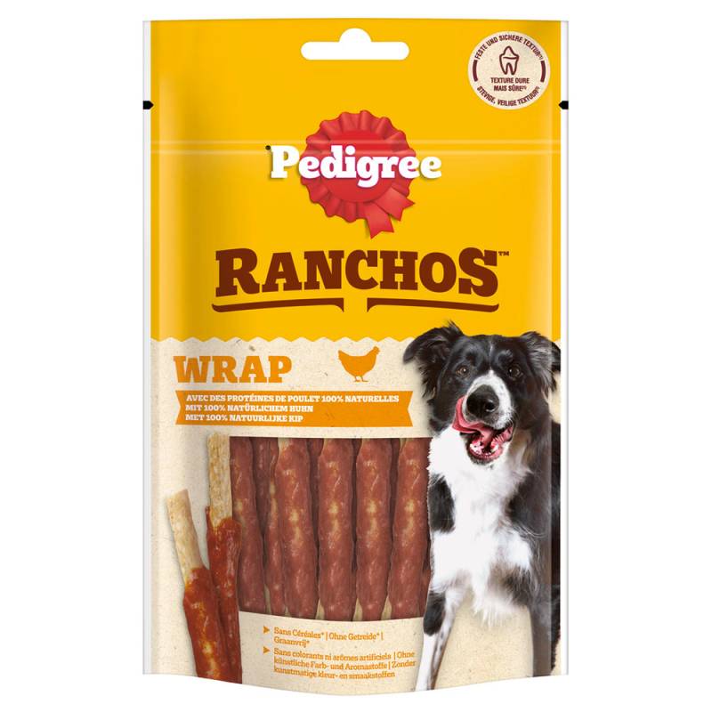 Pedigree Ranchos Wrap - Sparpaket: Huhn 8 x 60 g von Pedigree