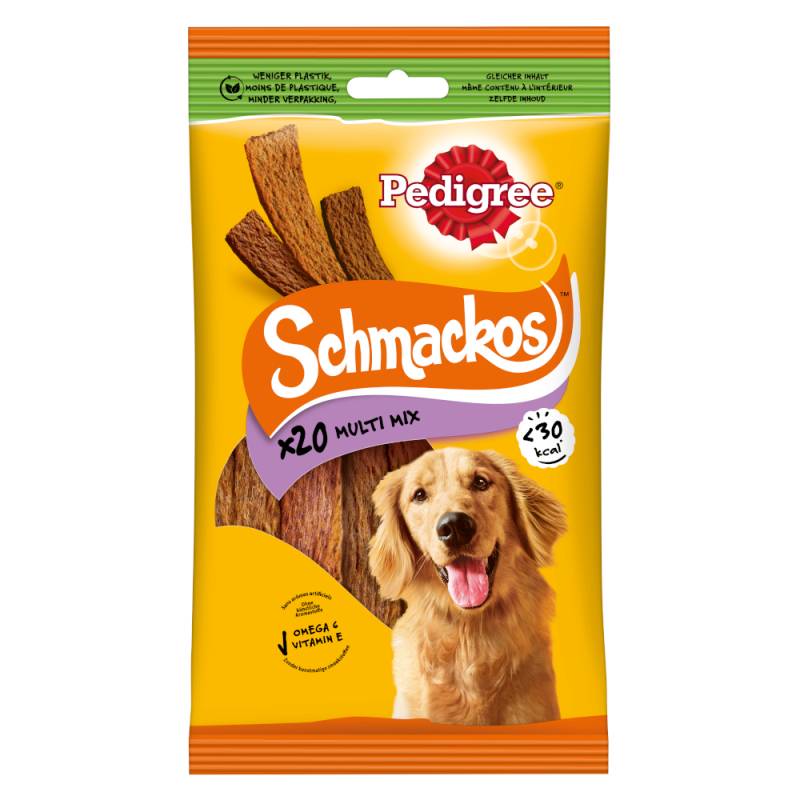 Pedigree Schmackos - Sparpaket: 3 x 144 g, 3 Sorten (60 Stück) von Pedigree