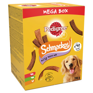 Pedigree Schmackos Multimix Fleischstreifen Hundesnacks 5 x 20 Stück von Pedigree