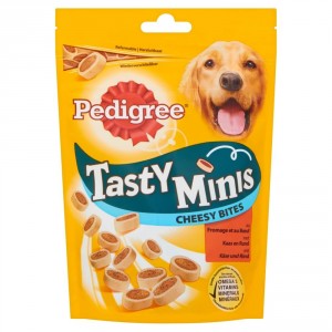 Pedigree Tasty Minis mit Käse & Rind für den Hund 3 x 140 g von Pedigree