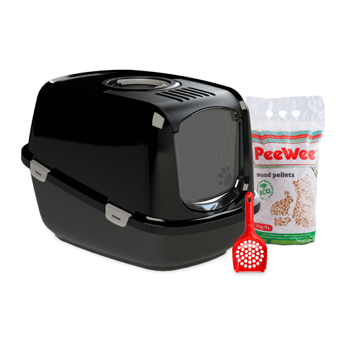 Katzentoilette - PeeWee EcoDome Grau von PeeWee