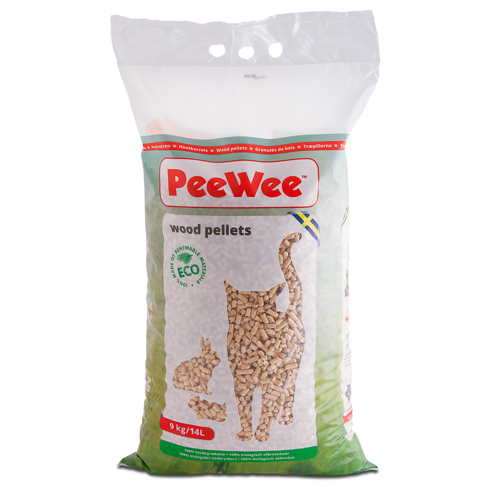 PeeWee Wood Pellets Sparpaket: 2 x 9 kg von PeeWee