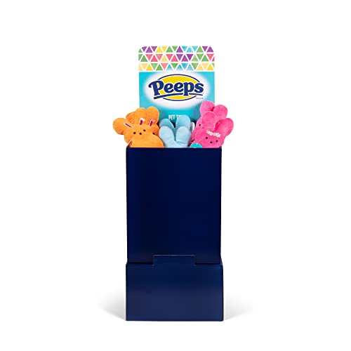 Peeps Peeps Marshmallows Plüsch-Hasen-Hundespielzeug, groß, 30,5 cm, sortiert, 24 Stück, niedliches Hundespielzeug, Hundespielzeug von Peeps Marshmallows von Peeps