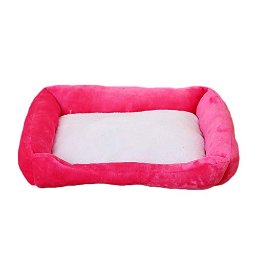 PengGengA Designer Hundesofa Weich Hundebett Hundekissen Hundekorb Waschbar Rutschfeste Hundematte Rose M von PengGengA