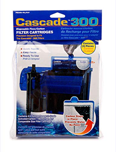 Penn-Plax Cascade 300 GPH Filter-Kartuschen, 3er Pack Penn-Plax Cascade 300 GPH Filter-Kartuschen, 3er Pack von Penn-Plax