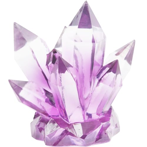 Penn-Plax Deco-Replicas Crystal Cluster Aquarium Dekoration - sicher für Süßwasser und Salzwasser Aquarien - Amethyst Rosa von Penn-Plax