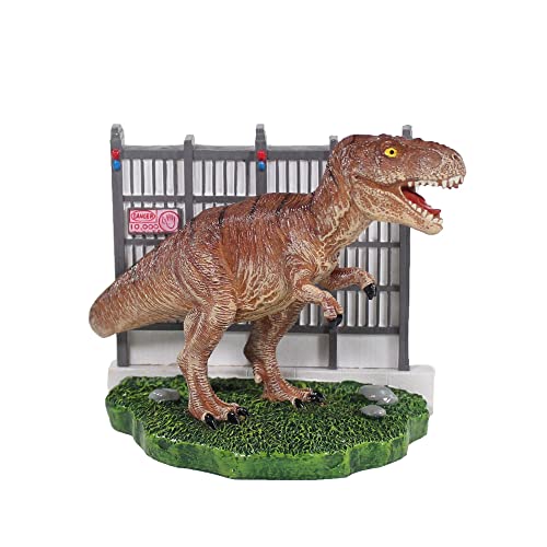 Penn-Plax Jurassic Park Aquarium-Dekoration, offizielles Lizenzprodukt, T-Rex aus dem Paddock, sicher für Süß- und Salzwasseraquarien, klein von Penn-Plax