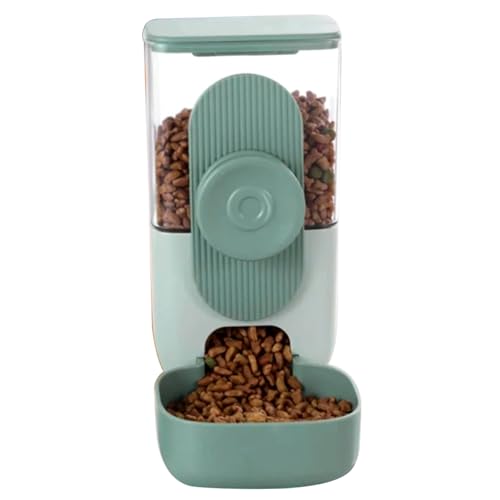 Haustiernahrungspender Käfigmontage Automatische Haustier -Feeder 870ml Haustier -Fütterung mit Trocknungsmittel nachfüllbare Hüften Haustier Feeder für Katzen Hunde, Katze Automatische Feeders von Peosaard