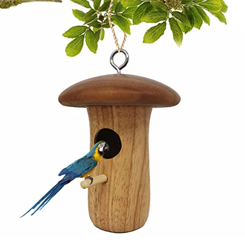 Hummingbird House, Hummingbird Nest, Haustierhaus für Wren Swallow Sparrow Hummingbird Finch -Häuser (1 Zoll Loch 4,7 x 3,7 Zoll) von Peosaard