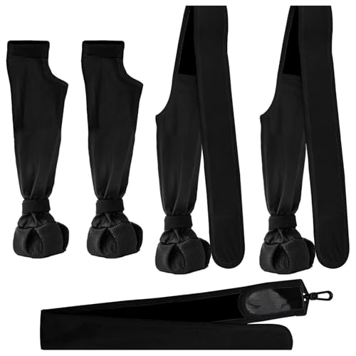 Hundepfotenstiefel -Leggings, wasserdichte Hundefutterstiefel, Hundepfotenschutzschuhe mit Hosenträgern, verstellbare Hunderegenstiefel für Gehen im Freien, regnerische und schneebedeckte Tage/l von Peosaard