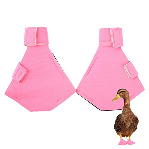 Gänse Flipper - Tragbare Thicken Duck Daily Booties Leichte Enten-Haustierschuhe,rutschfeste Schuhe Geflügel Bekleidungszubehör Peosevi von Peosevi