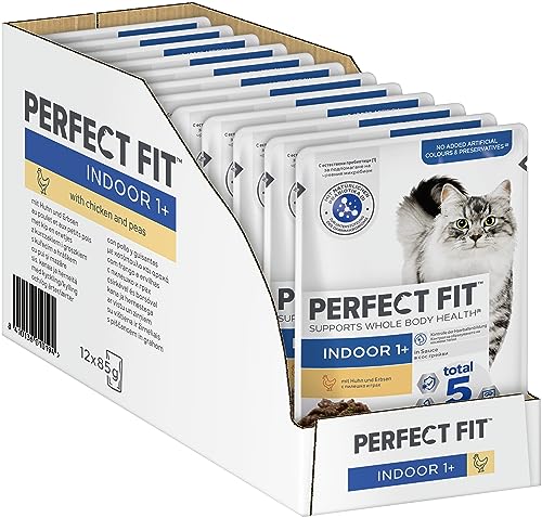 PERFECT FIT™ Katze Portionsbeutel Indoor mit Huhn von Perfect Fit