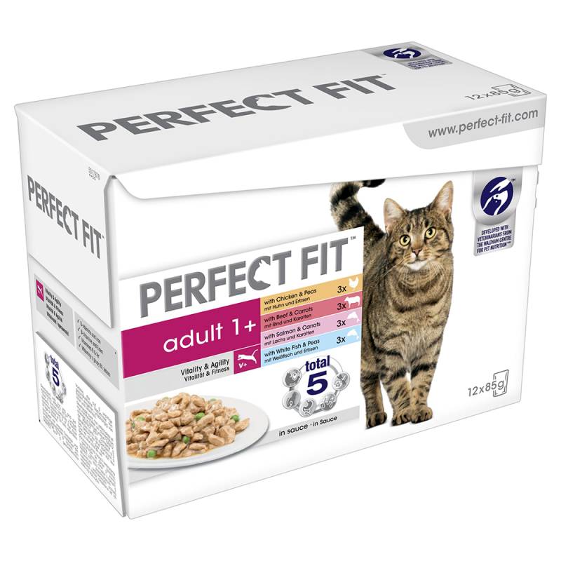 40 + 8 gratis! 48 x 85 g Perfect Fit - Mixpack von Perfect Fit