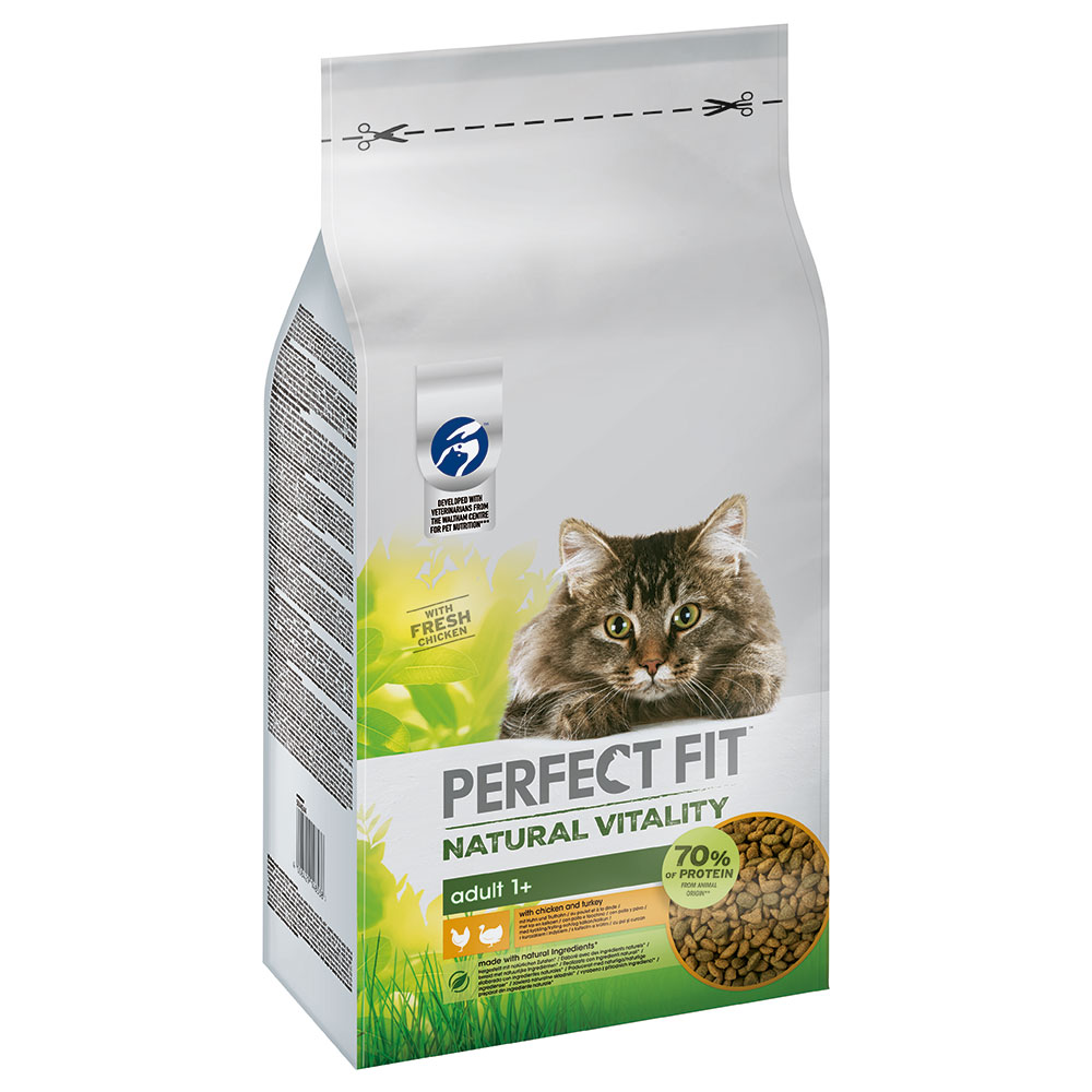 650 g / 1,4 kg / 2,8 kg / 6 kg Perfect Fit Natural Vitality zum Sonderpreis! - 6 kg Adult: Huhn & Truthahn von Perfect Fit