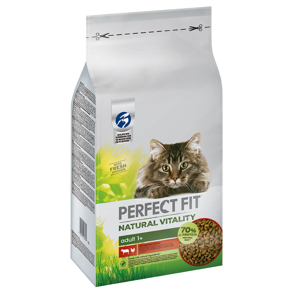 650 g / 1,4 kg / 2,8 kg / 6 kg Perfect Fit Natural Vitality zum Sonderpreis! - 6 kg Adult: Rind & Huhn von Perfect Fit