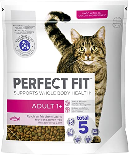 Katze Beutel Adult 1+ mit Lachs 1 x 1,4kg von Perfect Fit