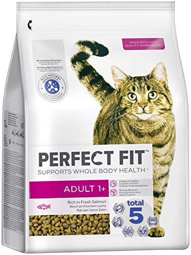 Katze Beutel Adult 1+ mit Lachs 1 x 2,8kg von Perfect Fit