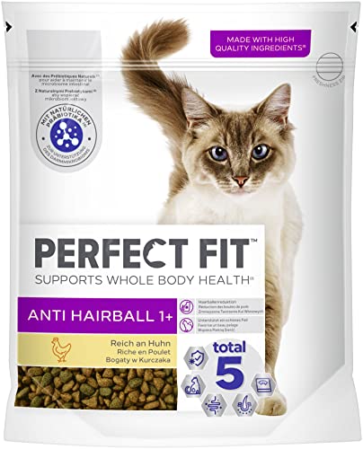 Katze Beutel Anti Hairball 1+ mit Huhn 1 x 750g von Perfect Fit