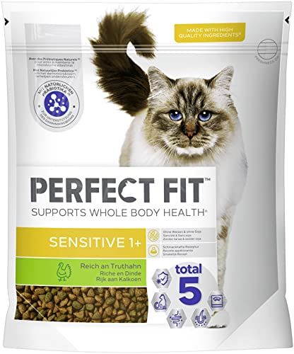 Katze Beutel Sensitive 1+ mit Truthahn 1 x 1,4kg von Perfect Fit