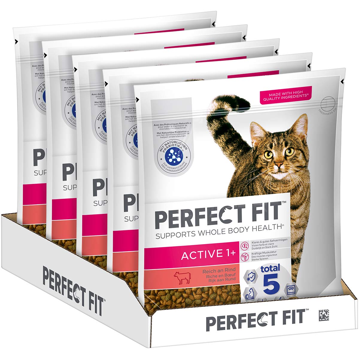 PERFECT FIT Katze 1+ Rind Active 1,4kg von Perfect Fit