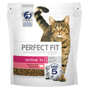 Perfect Fit Active 1+ mit Rind Katzenfutter 1,4 kg von Perfect Fit