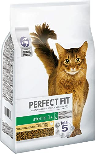 Perfect Fit Alleinfuttermittel für ausgewachsene Katzen - Tiernahrung, Brown, 7 kg (1er Pack) von Perfect Fit