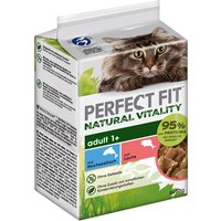 Perfect Fit Natural Vitality Adult 1+ - 36 x 50 g Hochseefisch und Lachs von Perfect Fit