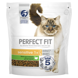 Perfect Fit Sensitive Adult 1+ mit Truthahn Katzenfutter 1,4 kg von Perfect Fit