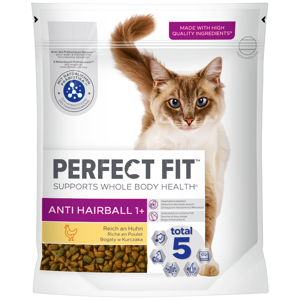 Perfect Fit zum Sonderpreis! - 750 g Anti Hairball 1+ reich an Huhn von Perfect Fit