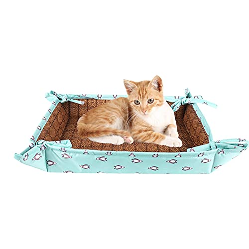 Perfect Flower Faltbare Haustier-Kühlmatte,Pet Dog Cooling Mat Kühlmatte,Katze Haustiere Kühlkissen Hundematten,Kühlkissen Zur Abkühlung In Der Sommerhitze Tiere Kühldecke Geeignet von Perfect Flower