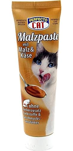 Perfecto Malzpaste für Katzen 100g Katzenmalz Malz Haarballen von Perfecto