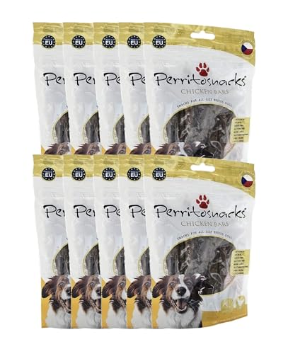 Perrito Snack Chicken Bars 10er Pack (10x100g) von Perrito