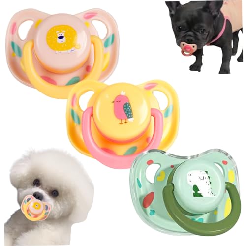 3pcs Hund Pecifier Silicon abnehmbar interaktiver Kauenspielzeugmischung mit Abdeckung und Zwei atmungsaktiv 3pcs Hund Pecifier Silicon abnehmbar interaktiver Kauenspielzeugmischung mit Abdeckung und Zwei atmungsaktiv von Pesoncarl