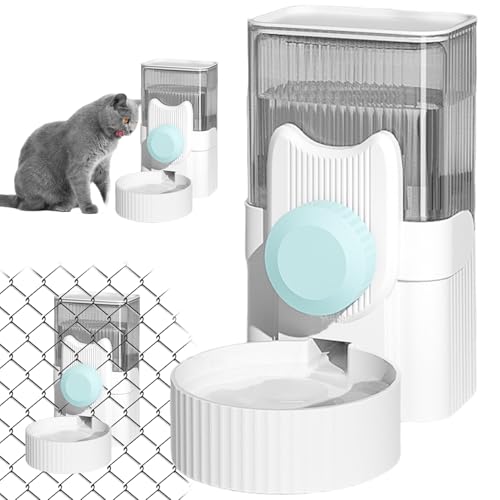 Kaninchenwasserspender, 1000 ml Hanging Automatische Meerschweinchenwasserflasche, Anti Drip Vogelwasserspender für Kaninchen Chinchilla Meerschweinchen Igel Frettchen von Pesoncarl