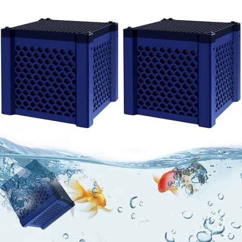 Pesoncarl 2pcs Aquariumfilter, 4, 5 x 4, 3 x, 5 Zoll wiederverwendbares Aktivkohlefischtankfilter zur Wasserreinigung, Teiche, Aquarium, Lagertank Pesoncarl 2pcs Aquariumfilter, 4, 5 x 4, 3 x, 5 Zoll wiederverwendbares Aktivkohlefischtankfilter zur Wasserreinigung, Teiche, Aquarium, Lagertank von Pesoncarl