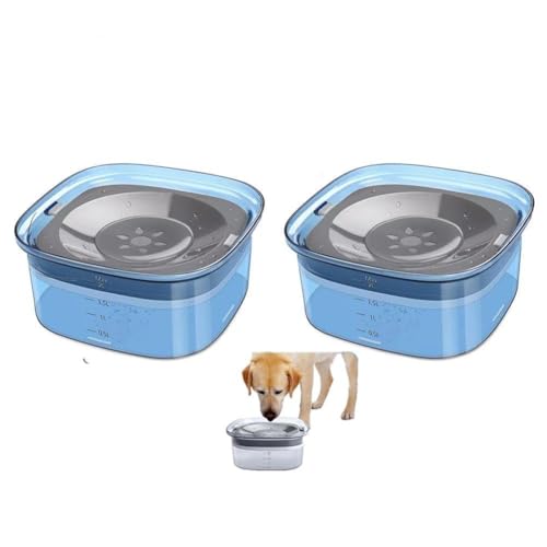 Pet Supplies Wassernapf Hund Trinknapf Haustier Schwimmend Transparent Große Kapazität Spritzwassergeschützt P6q0 Schüssel von Pessrrtewg