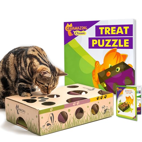 Cat Amazing - Best Cat Toy Ever! Interactive Treat Maze & Puzzle Game for Cats by Cat Amazing von Cat Amazing